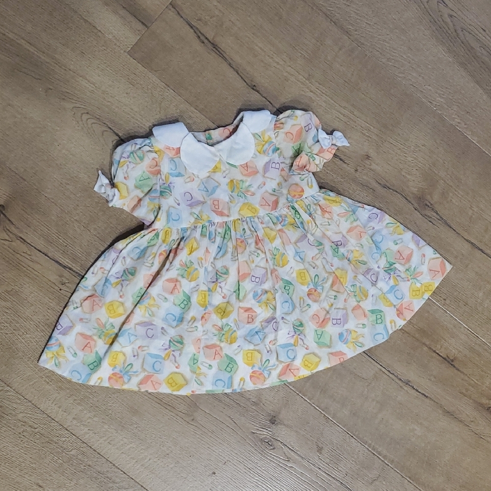 Made with LOVE‎ Colorful Alphabet Baby Dress